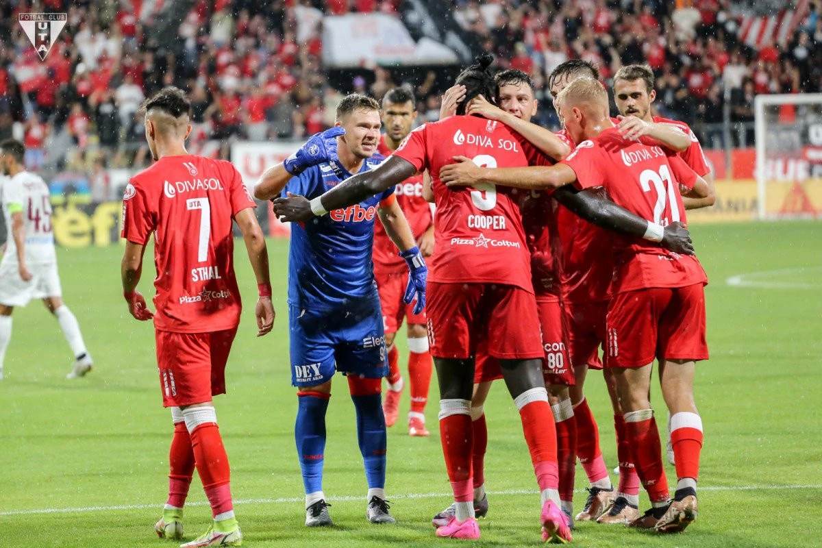 UTA deschide etapa a patra din SuperLiga, pe teren propriu cu o nou promovată