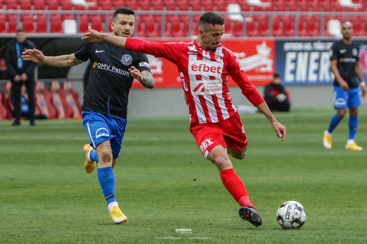 UTA este fruntaşă în play-out, iar FCSB şi CFR Cluj continuă duelul la titlu