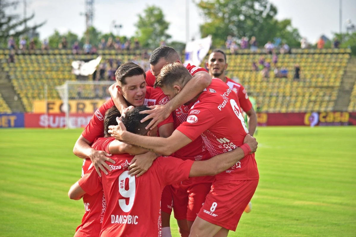 UTA este în zona play-off înainte de meciul cu FCSB! Cum arată clasamentul din Liga 1