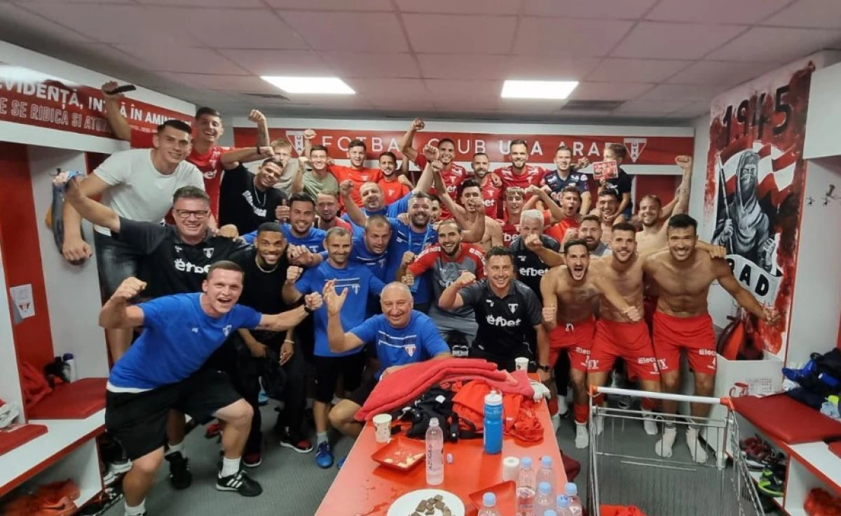 UTA este peste CFR Cluj, CSU Craiova sau FCSB, în clasamentul Superligii!