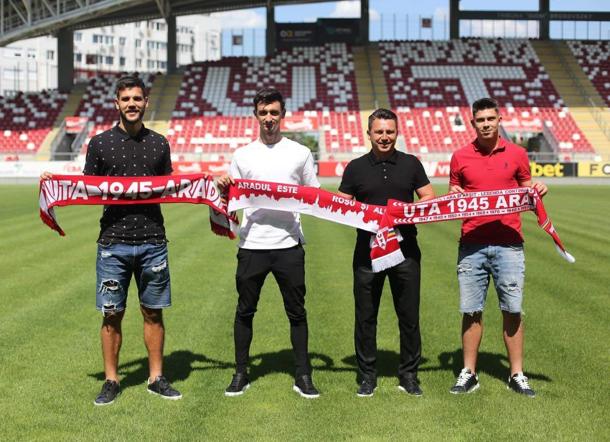 UTA i-a prezentat astăzi pe Chindriş, Stahl şi Maxim, iar Poenaru promite şi alte achiziţii!