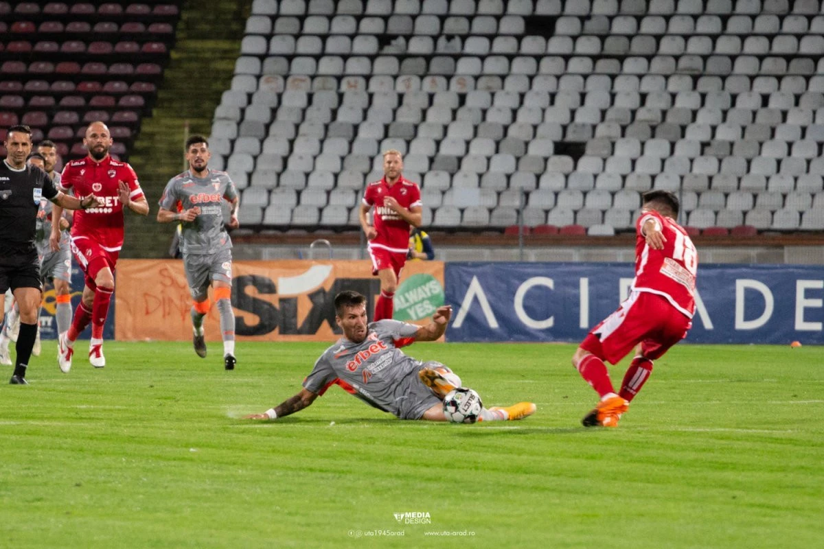 UTA închide şi etapa a şasea din Liga 1. Programul meciurilor şi clasament