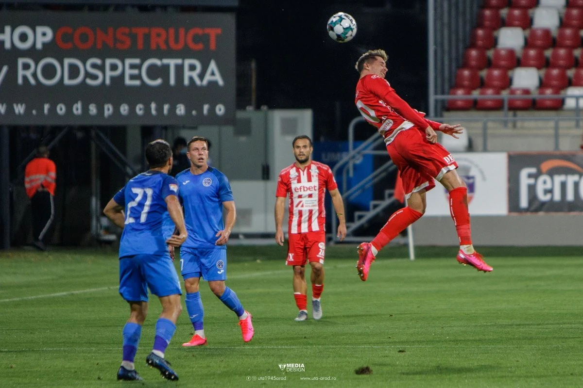 UTA joacă etapa viitoare din Liga 1 tot în nocturnă, cu Hermannstadt