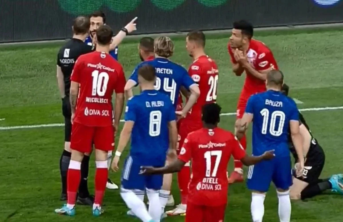 UTA pierde pe mâna ei în Bănie, dar şi după o eroare mare a arbitrului Costreie
