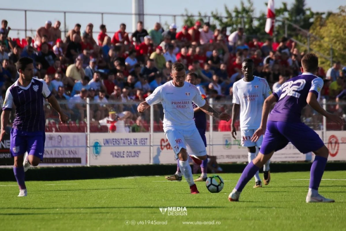 UTA poate detrona liderul, în derby-ul etapei Ligii a II-a