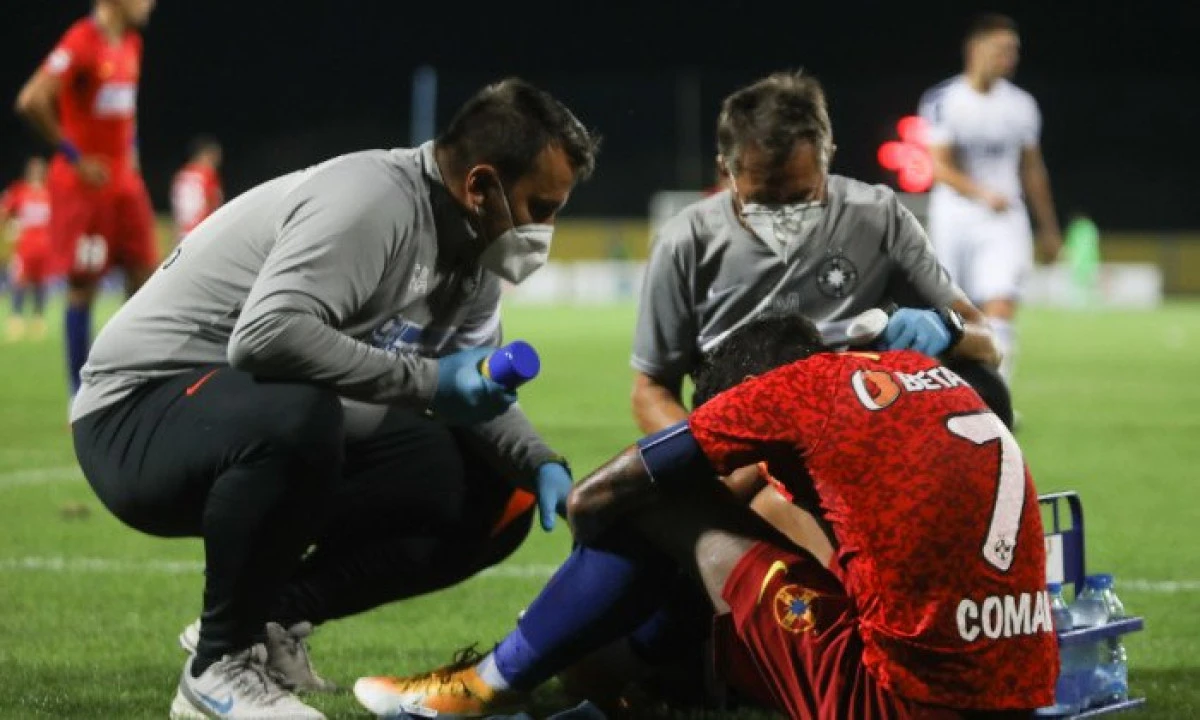 UTA poate scăpa şi de "Mbappe" Coman! Vedeta FCSB-ului s-a accidentat