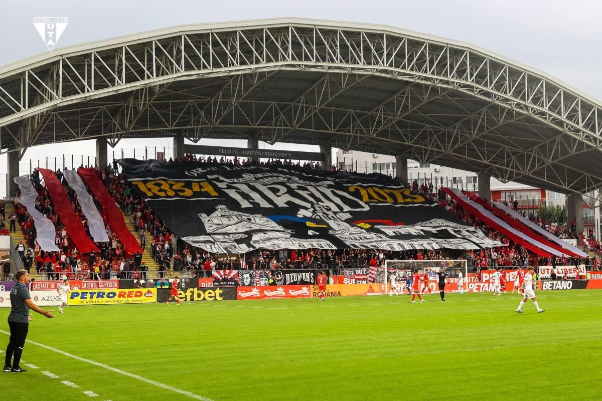 UTA pune în vânzare bilete online pentru meciul cu FC Voluntari, ultimul din acest an la Arad