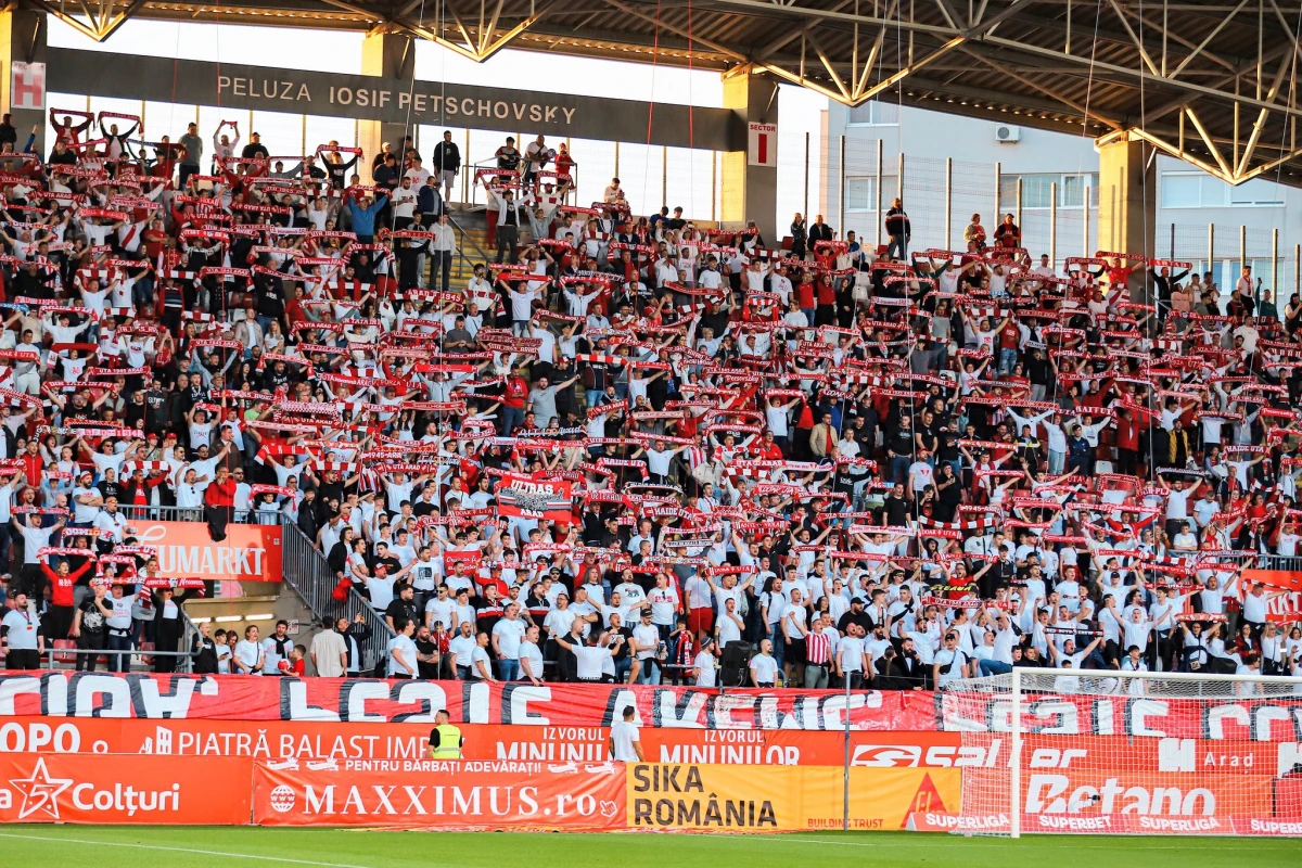 UTA pune în vânzare biletele pentru meciul cu Rapid