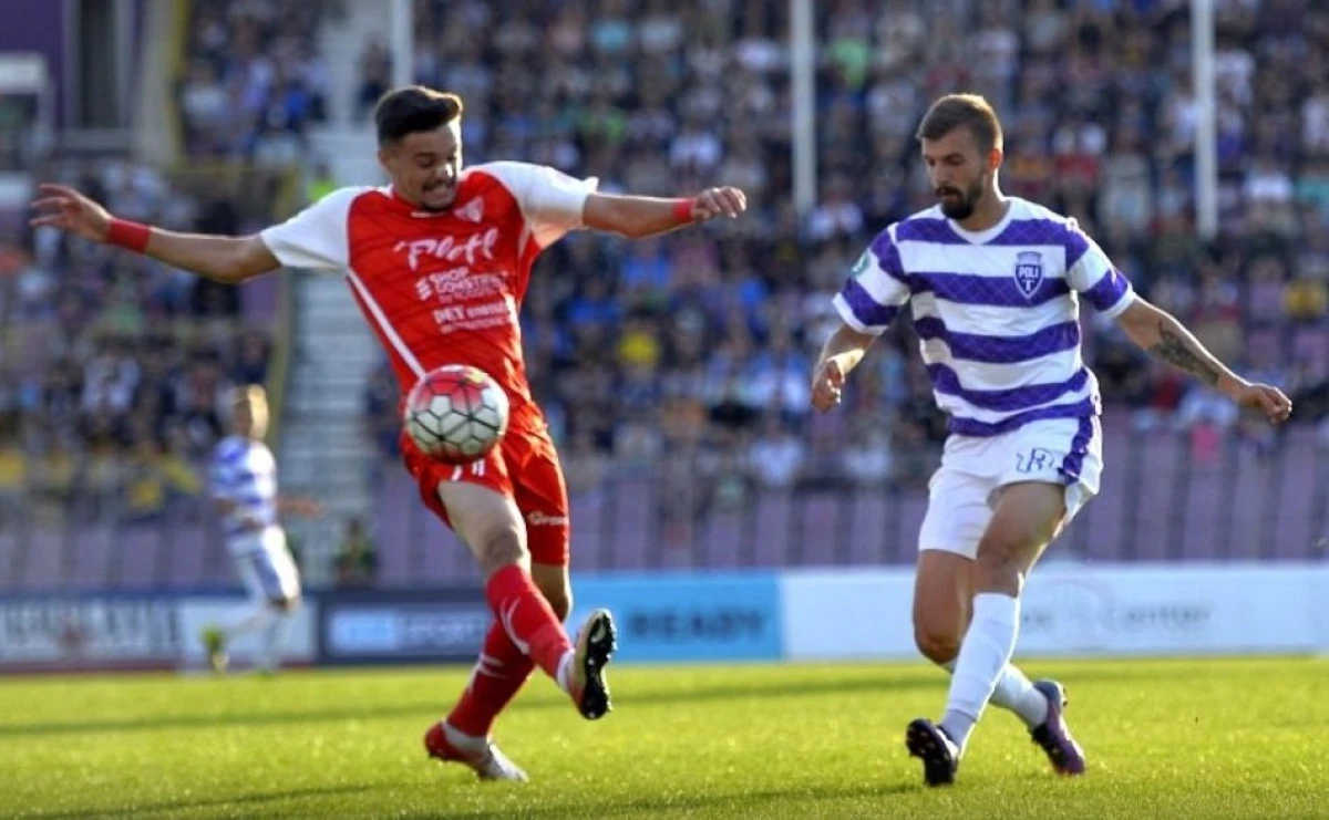 UTA s-a impus în derby-ul vestului și revine pe locul II