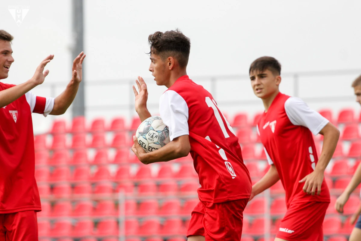 UTA se impune în Bănie și conduce Liga de tineret, victorie prețioasă și în Liga Elitelor U16
