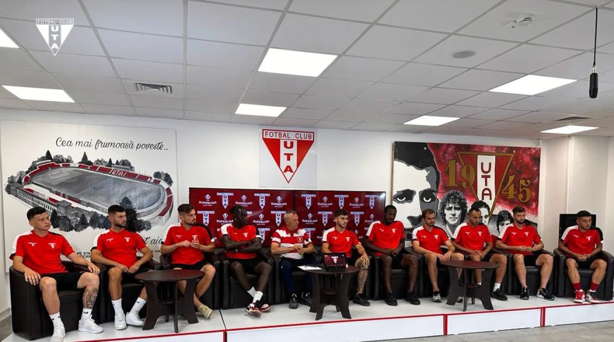 UTA și-a prezentat achizițiile, dar la Galați nu pleacă toată lumea! Rednic mai vrea un atacant