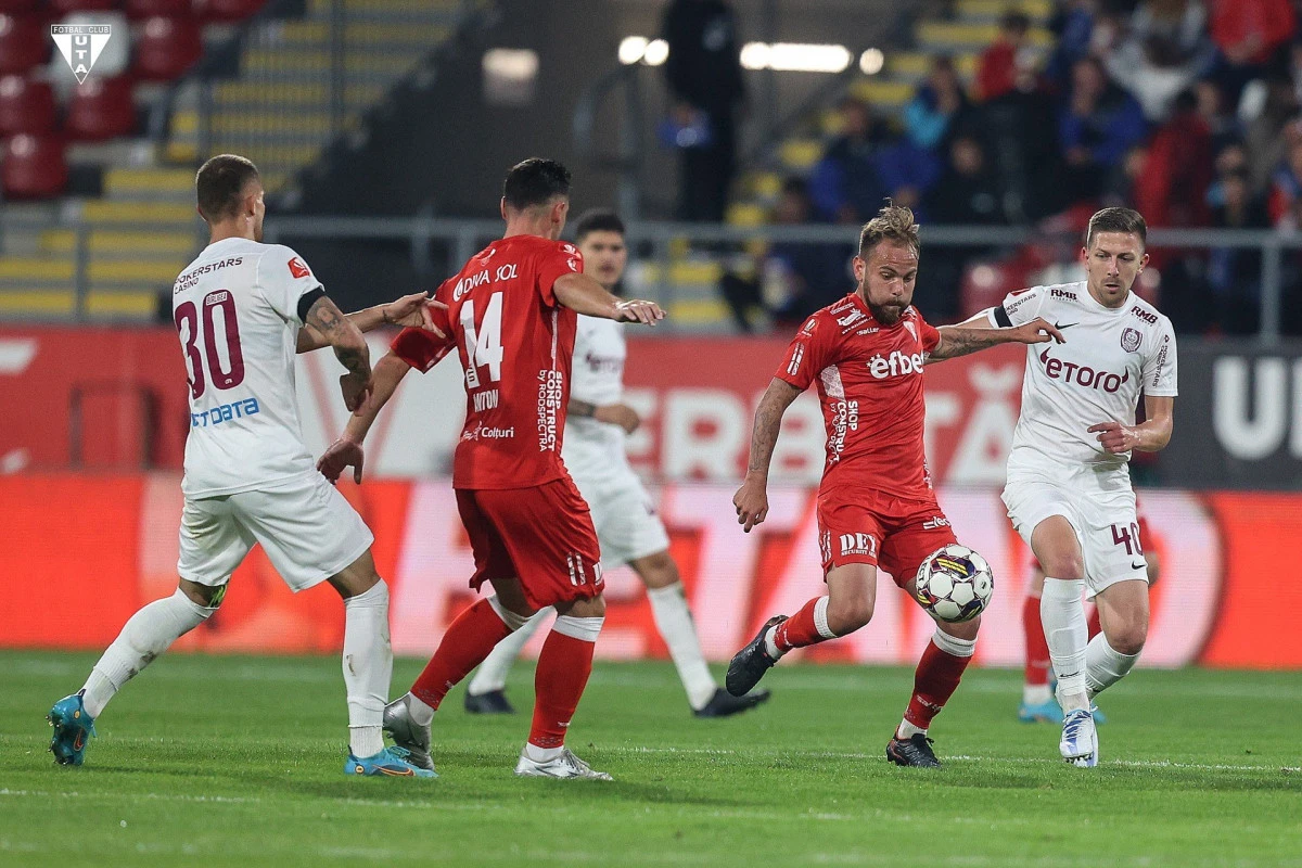 UTA simte „miros de sânge“ la FCSB și vrea să dea lovitura pe Arena Națională: „Să fim agresivi și deciși, putem juca mai bine ca și cu CFR!“