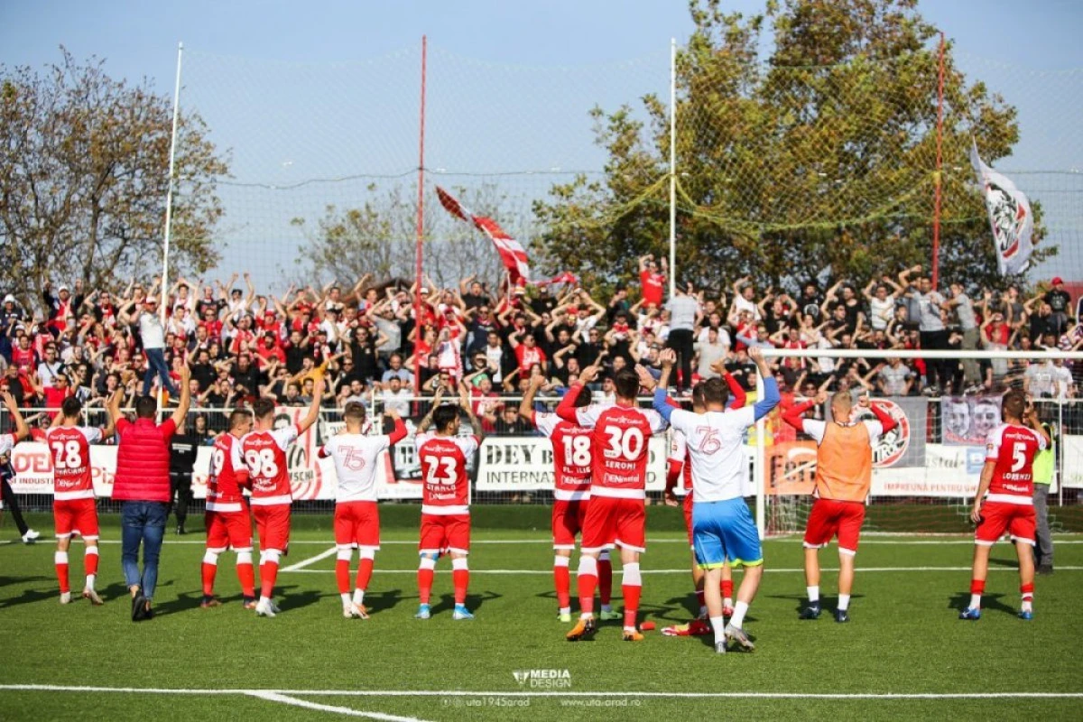 UTA trece de Farul şi e campioană de toamnă, în Liga a II-a!