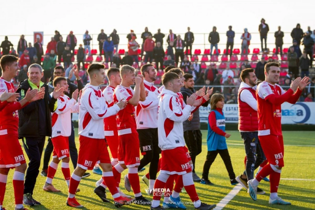 UTA va ierna prima, în Liga a II-a! Rezultate şi clasament