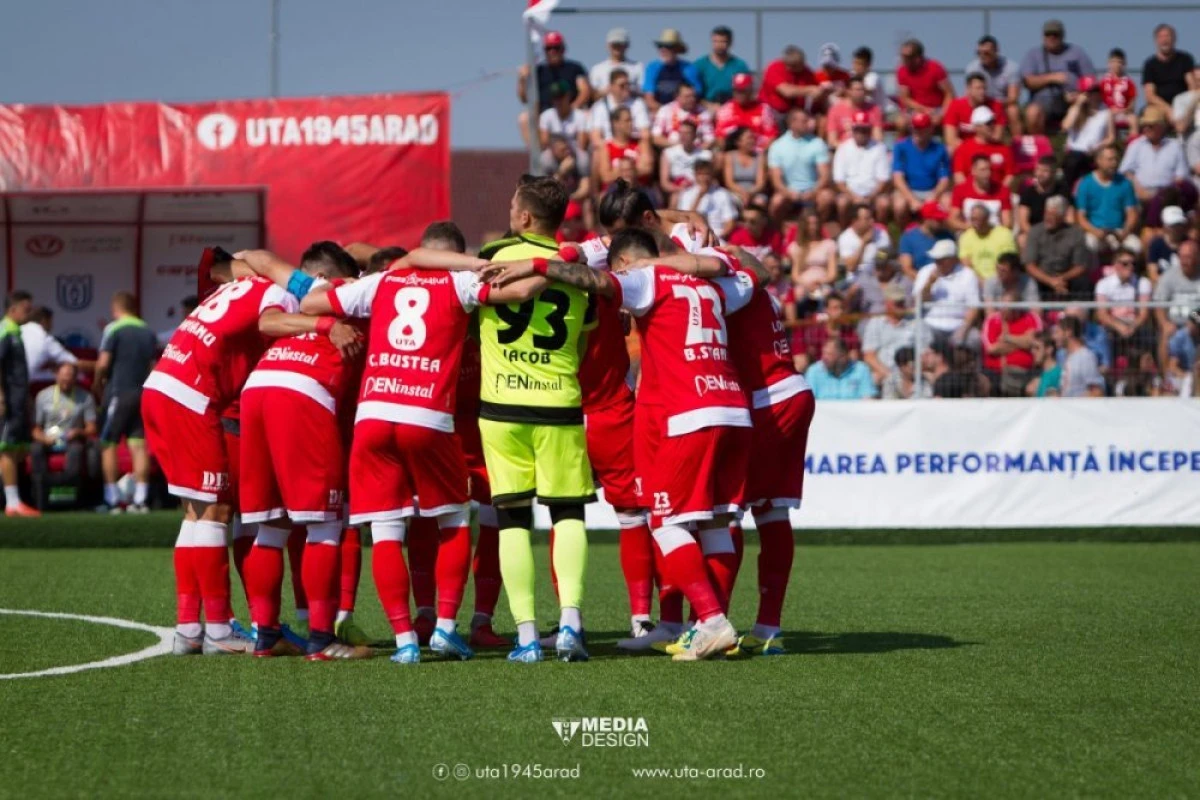 UTA vrea să facă scorul etapei cu ultima clasată din Liga a II-a
