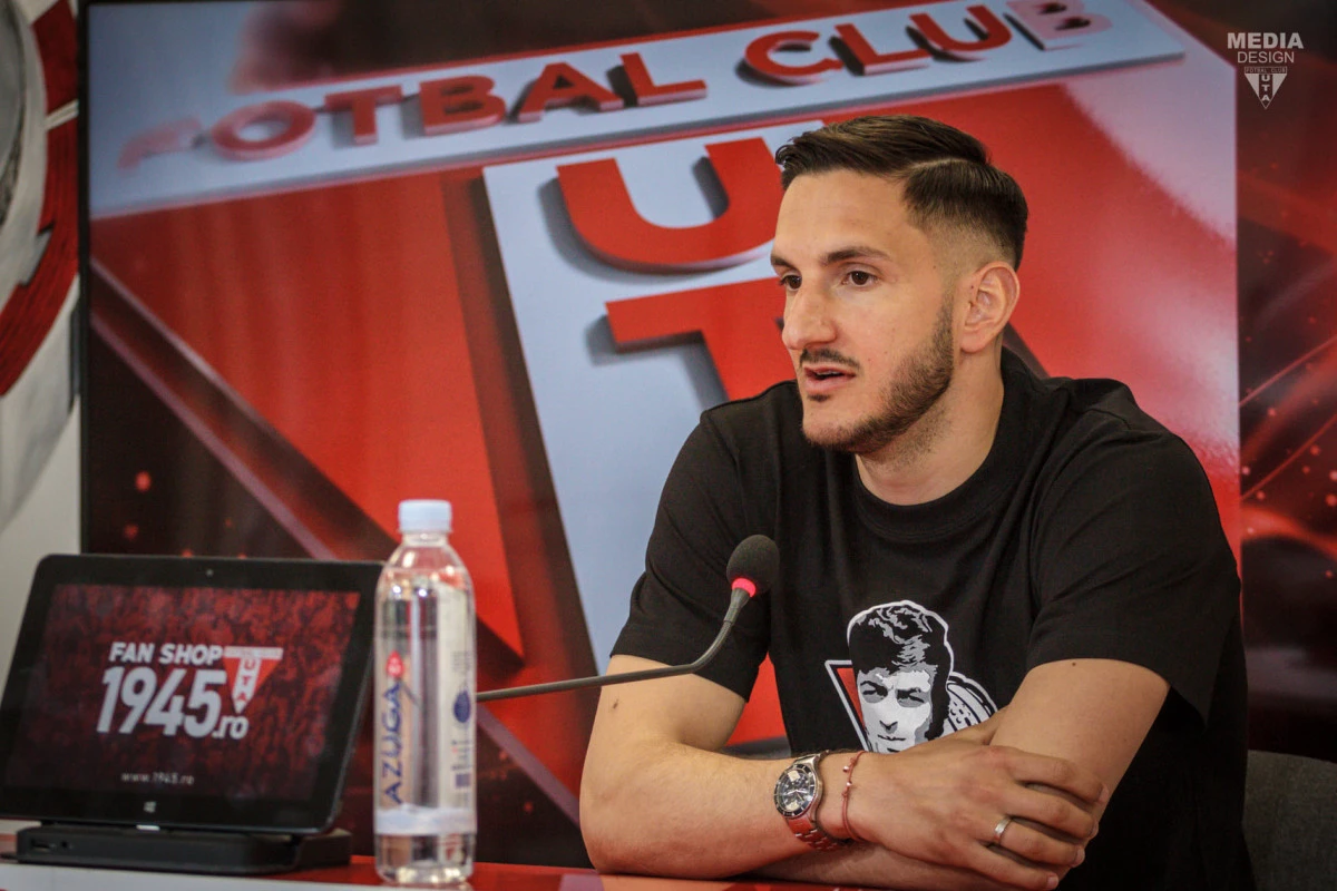 Utiştii abia aşteaptă duelul cu rivala Rapid: "Sunt motivat 200% de când am auzit că s-au vândut toate biletele!"