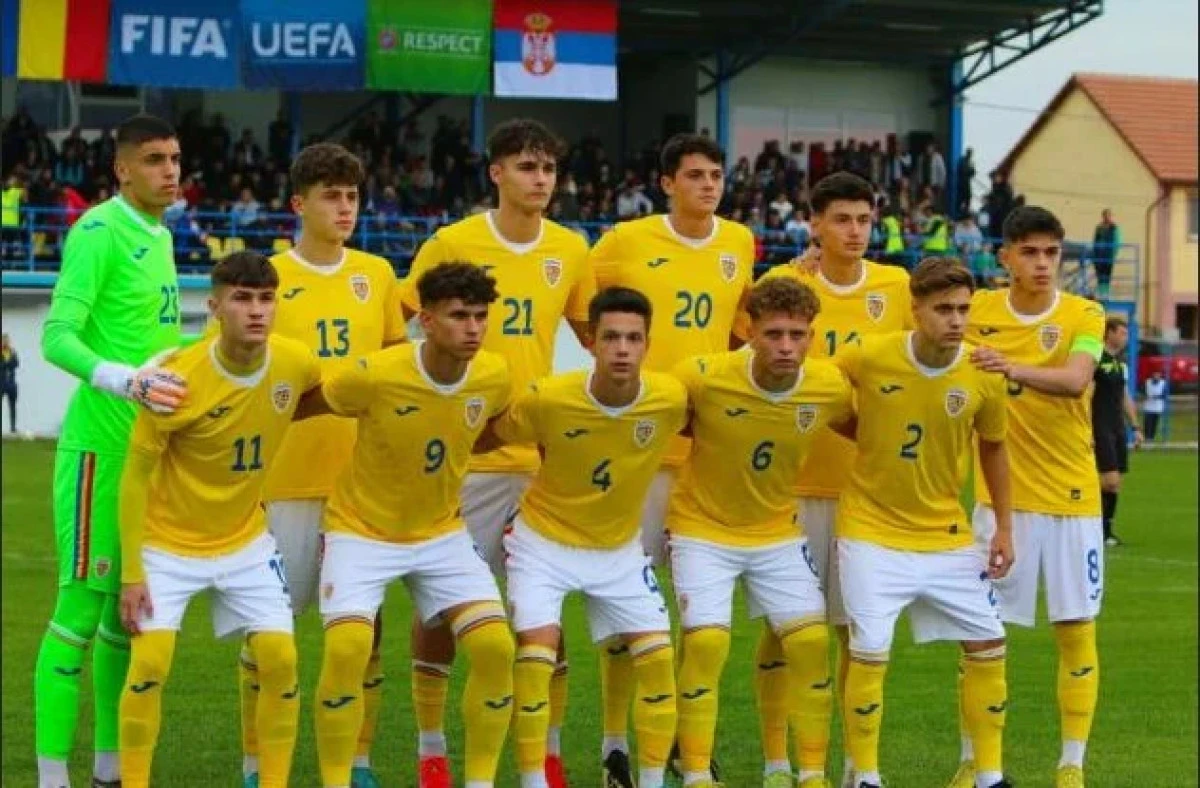 Utiștii Cibi și Pop au jucat pentru România U18, în remiza amicală cu vecinii sârbi