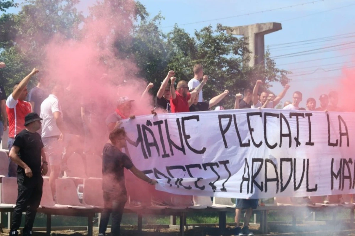 Utiştii iau cu asalt Timişoara: “Faceţi Aradul mândru de voi!”