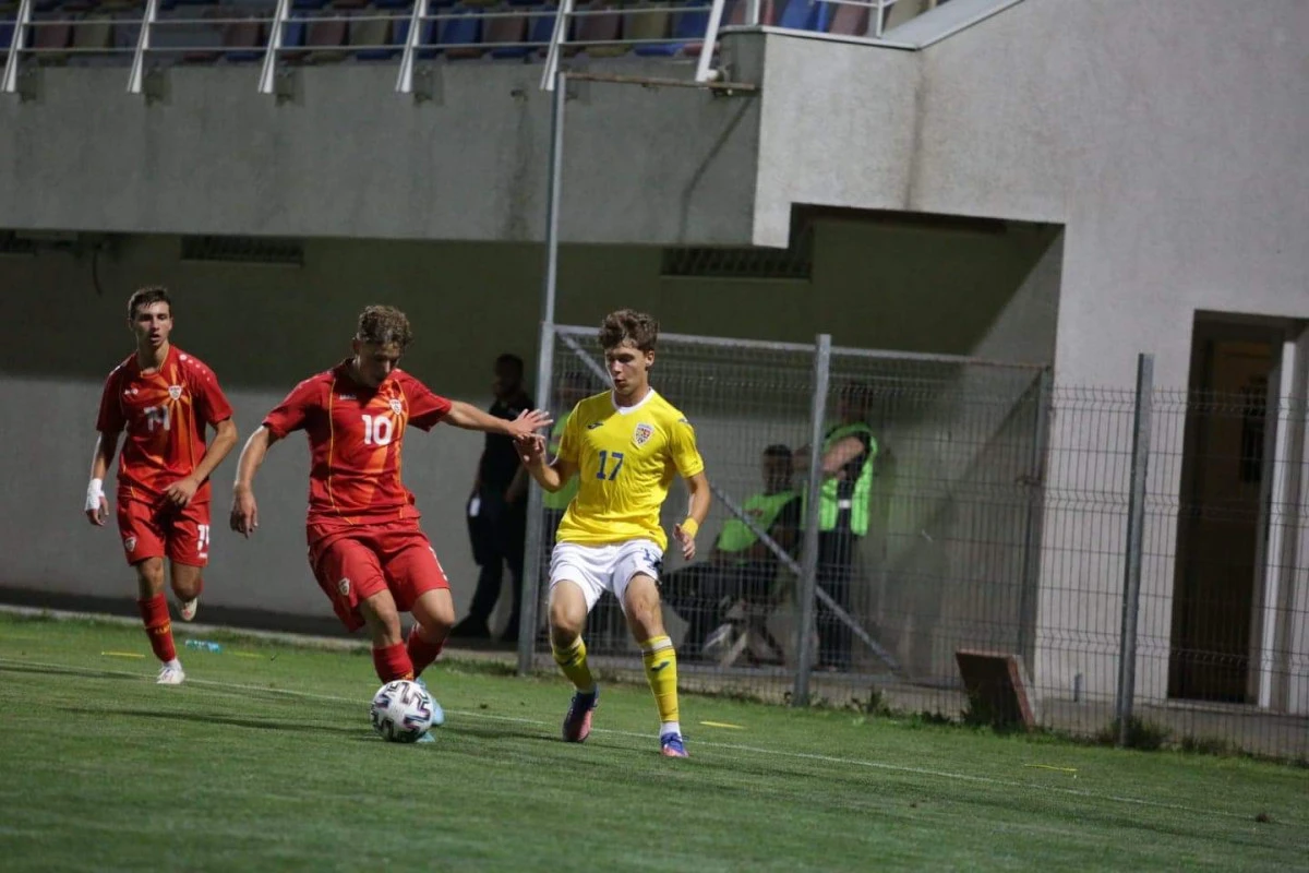 Utiștii Pop și Cibi au fost pe teren în remiza României U18 cu Macedonia