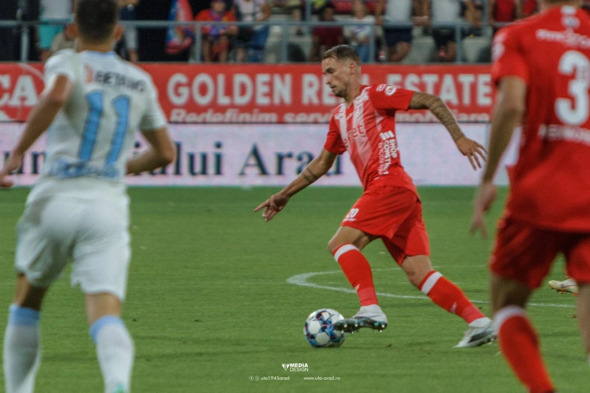 Utiştii Ubbink şi Erico au fost incluşi în echipa ideală a etapei a treia din Liga 1