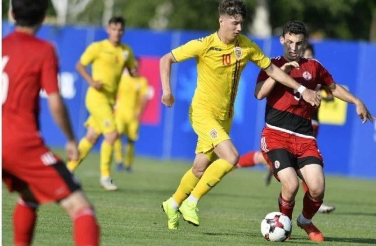 Utistul David Miculescu, decisiv în amicalele României U19