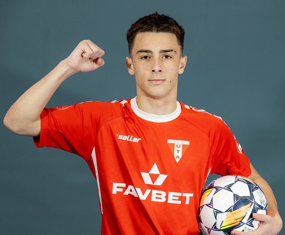 Utistul Denis Țăroi a debutat cu o „dublă” în tricoul naționalei sub 17 ani!