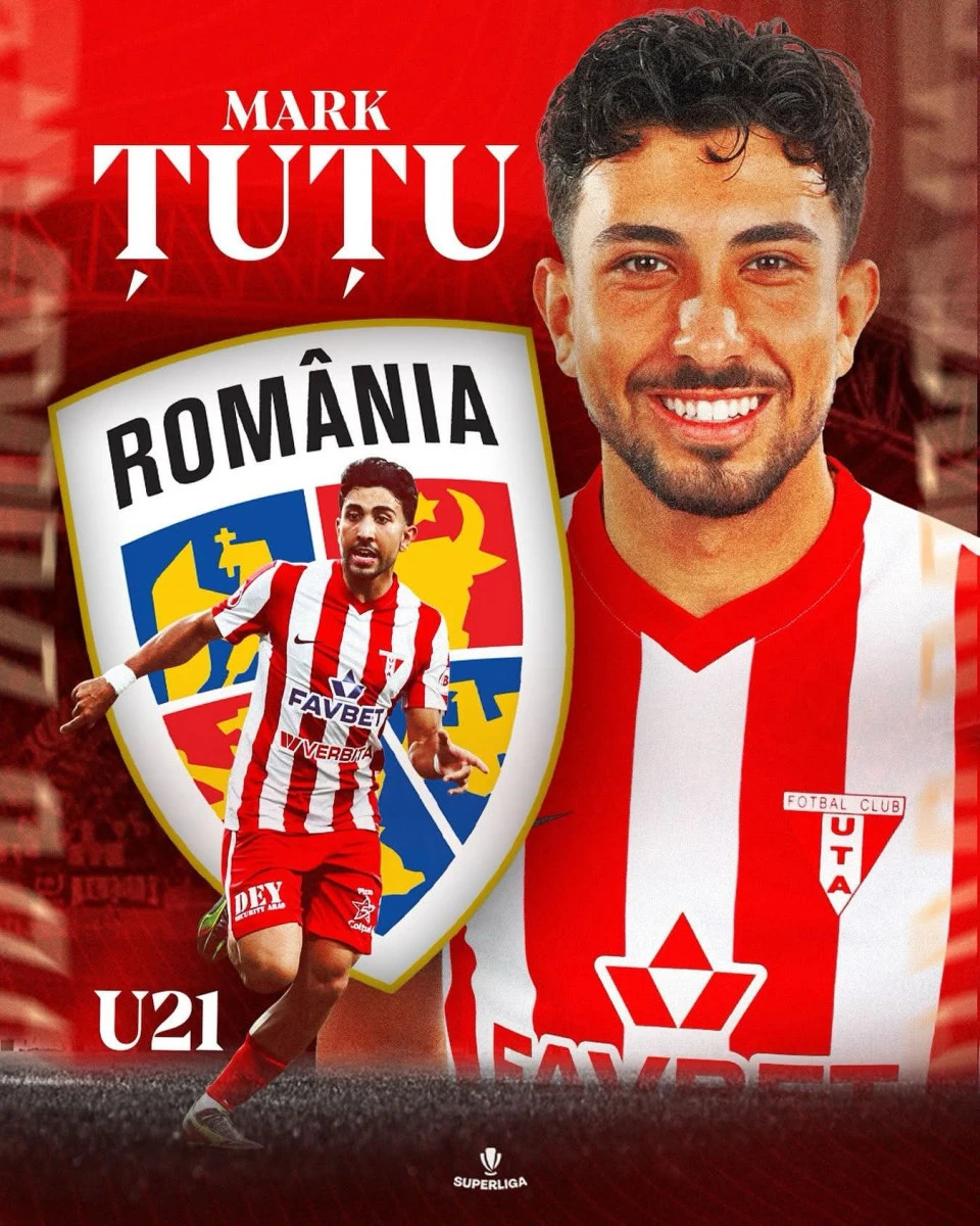 Utistul Mark Țuțu a fost convocat în premieră la naționala de tineret!