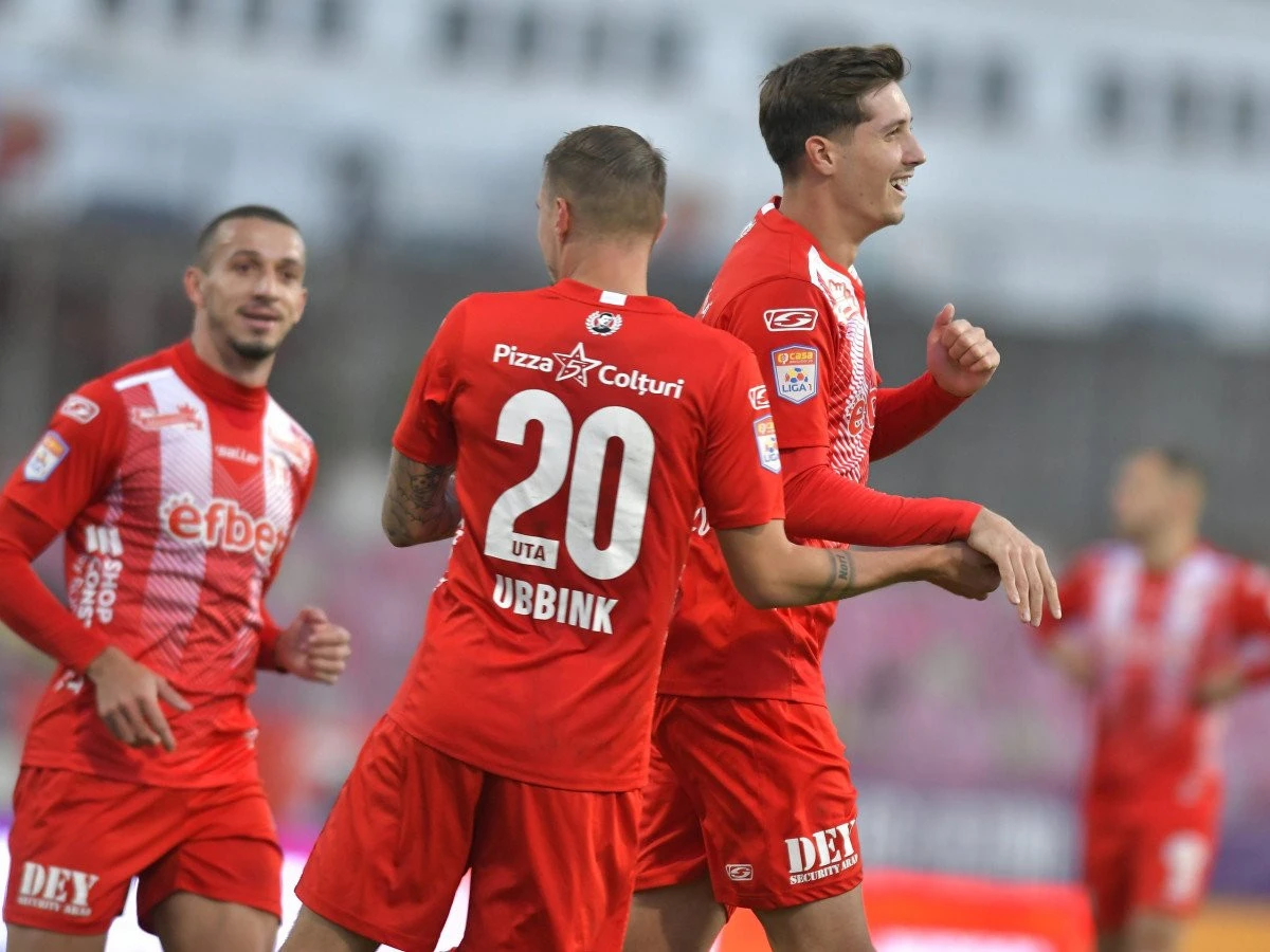 Utistul Miculescu, într-un clasament select al fotbaliştilor tineri europeni! Vorobjovas a fost inclus în echipa etapei din Liga 1