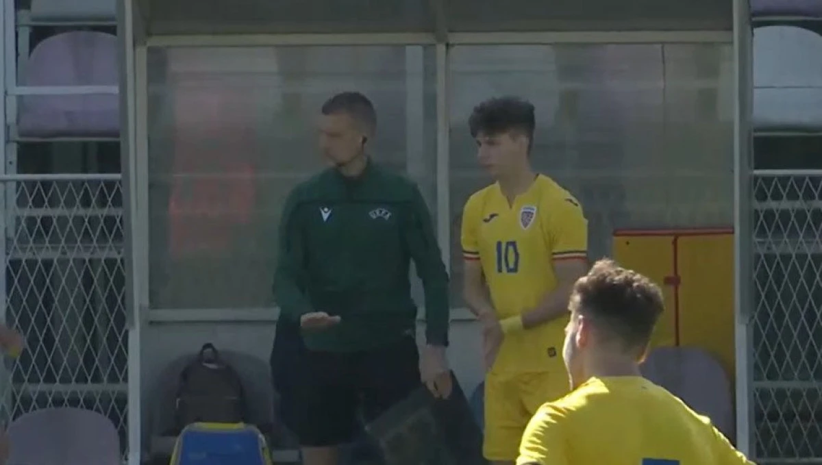 Utistul Rareș Pop a intrat pe parcurs, în eșecul naționalei U19 cu Turcia
