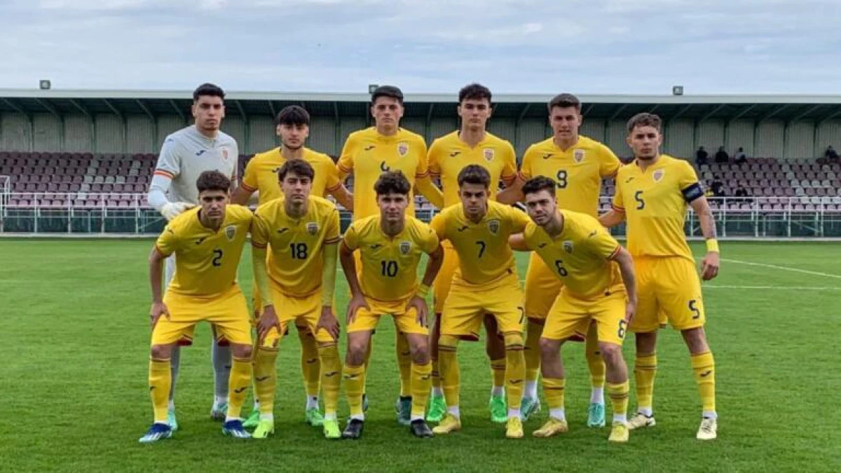 Utistul Rareș Pop a jucat mai mult de o oră în victoria României U19 cu Germania