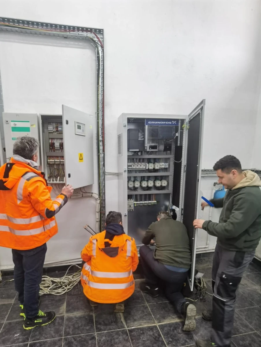 Uzina de Apă Curtici, modernizată după 18 ani: sistem automat pentru cele patru pompe
