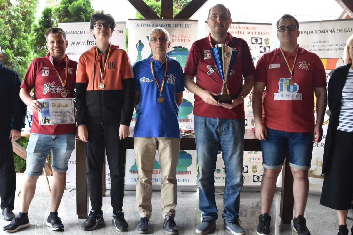 Vados Arad, al treilea an la rând pe podium! Este vicecampioana României la şah rapid