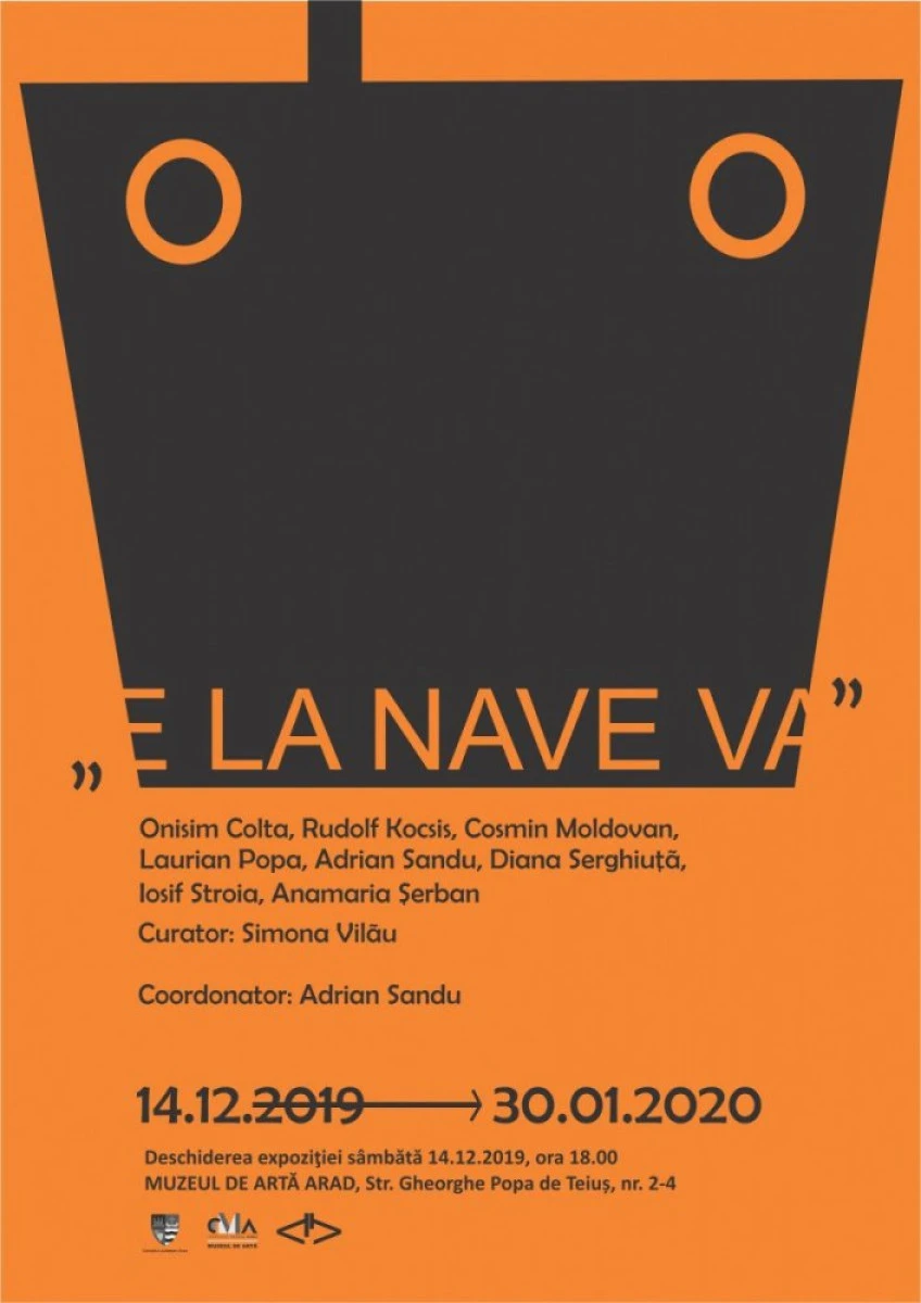 Vernisajul expoziției "E LA NAVE VA" la Muzeul de Artă Arad