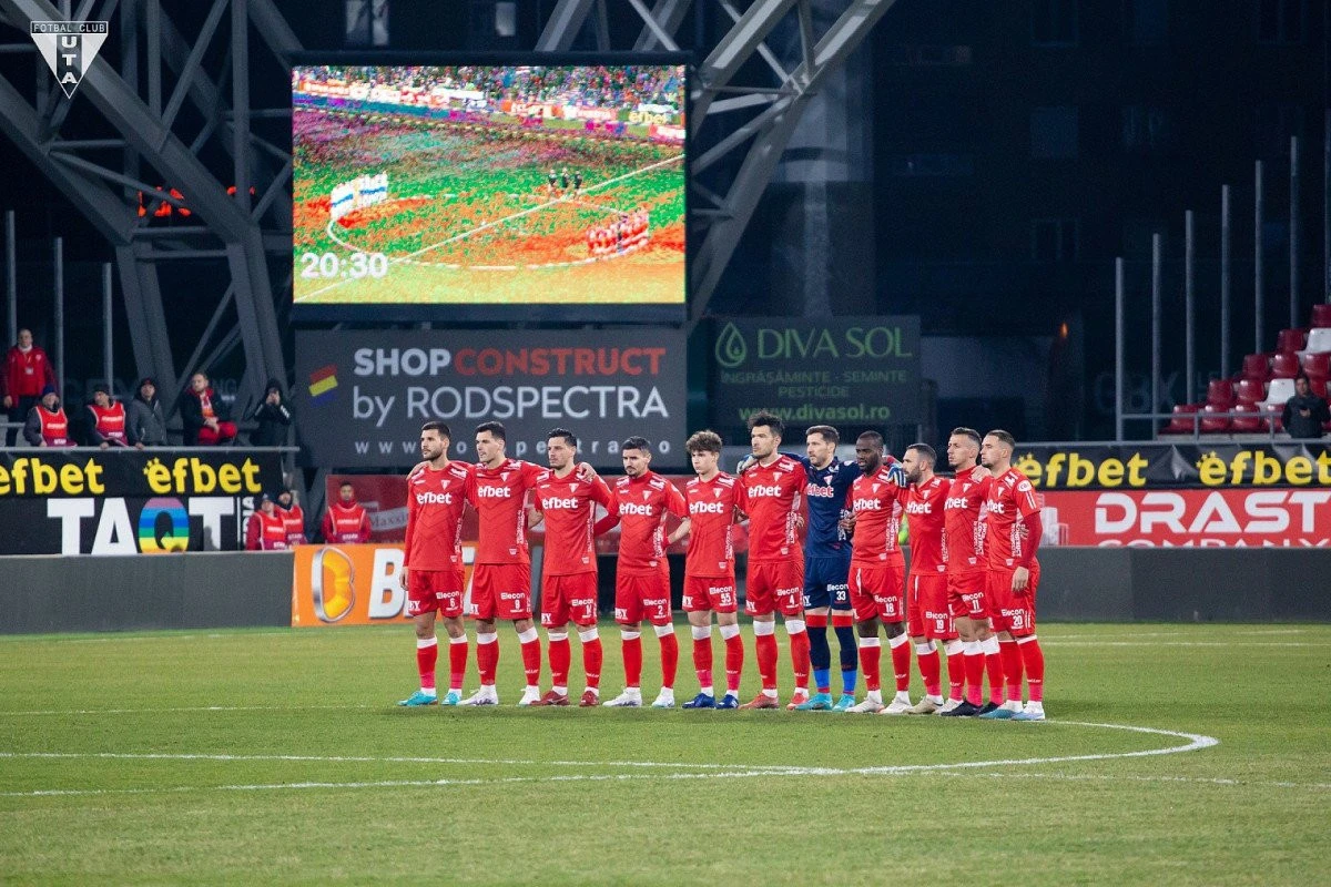 Vești proaste pentru UTA, de la Cluj și Voluntari. „Roș-albii” riscă să înceapă play-out-ul de pe loc retrogradabil