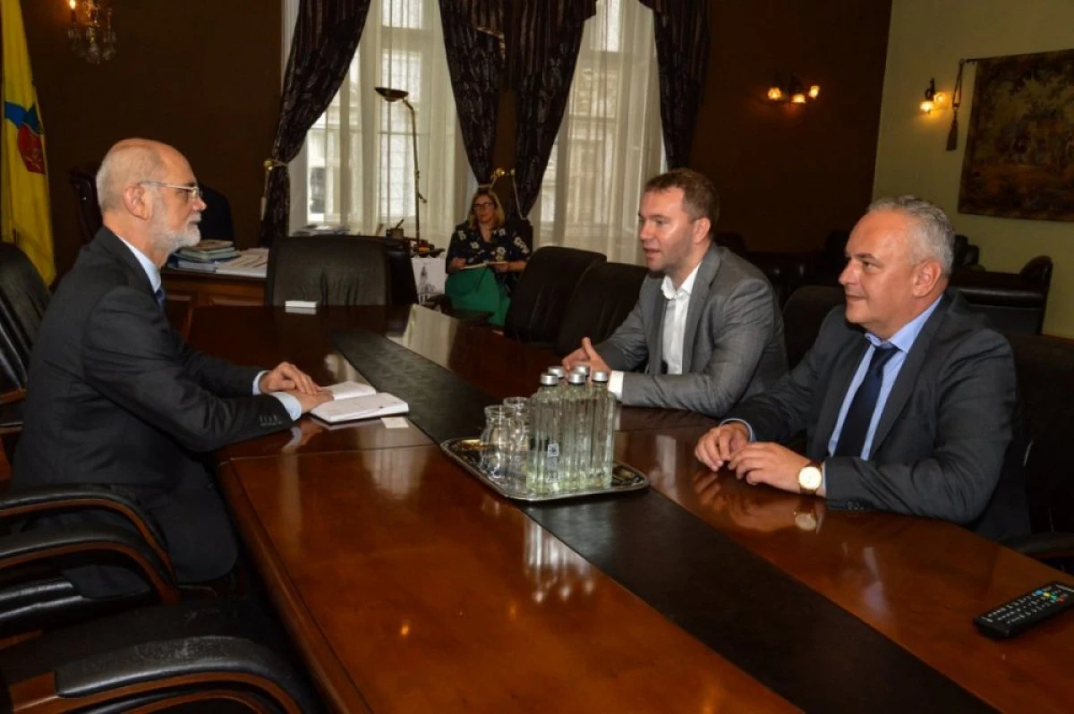 Viceprimarul Levente Bognar l-a primit pe Ambasadorul Ucrainei la București