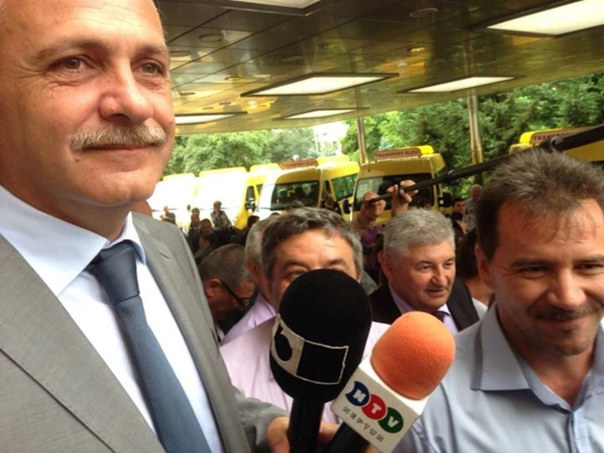 VICTOR PONTA A INMANAT CHEILE PRIMELOR MICROBUZE SCOLARE. DOUA VIN LA ARAD