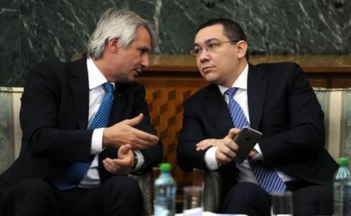 VICTOR PONTA IL PROPUNE PE EUGEN TEODOROVICI LA MINISTERUL FINANTELOR