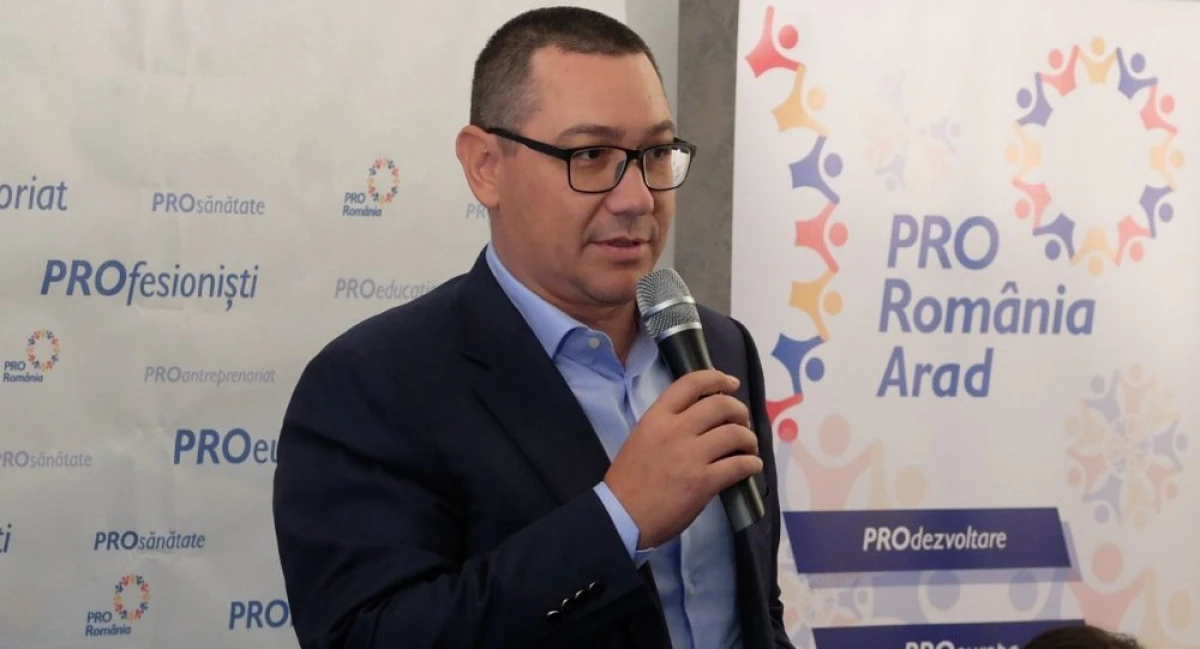 Victor Ponta la Arad: dacă ne mobilizăm terminăm cu regimul Dragnea