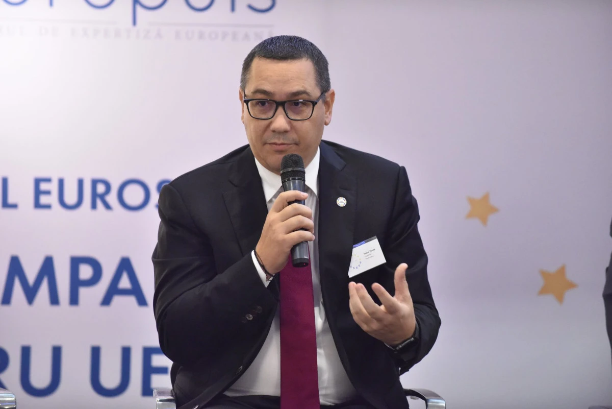 Victor Ponta și-a depus candidatura la BEC
