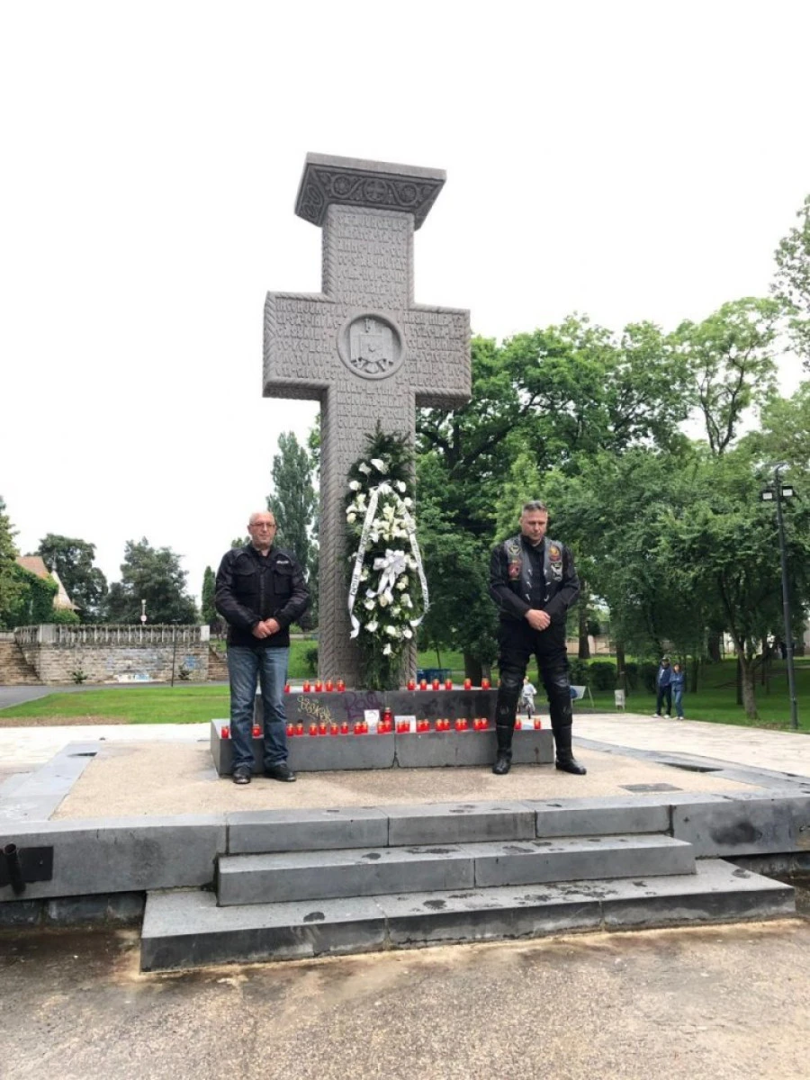 (VIDEO) Comunitatea Motocicliștilor Arădeni a comemorat victimele accidentelor moto