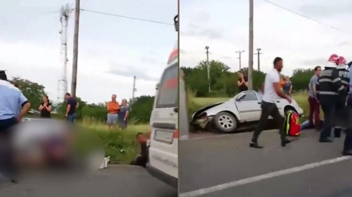 (VIDEO) Doi tineri au murit într-un accident. Șoferul transmitea live pe Facebook!
