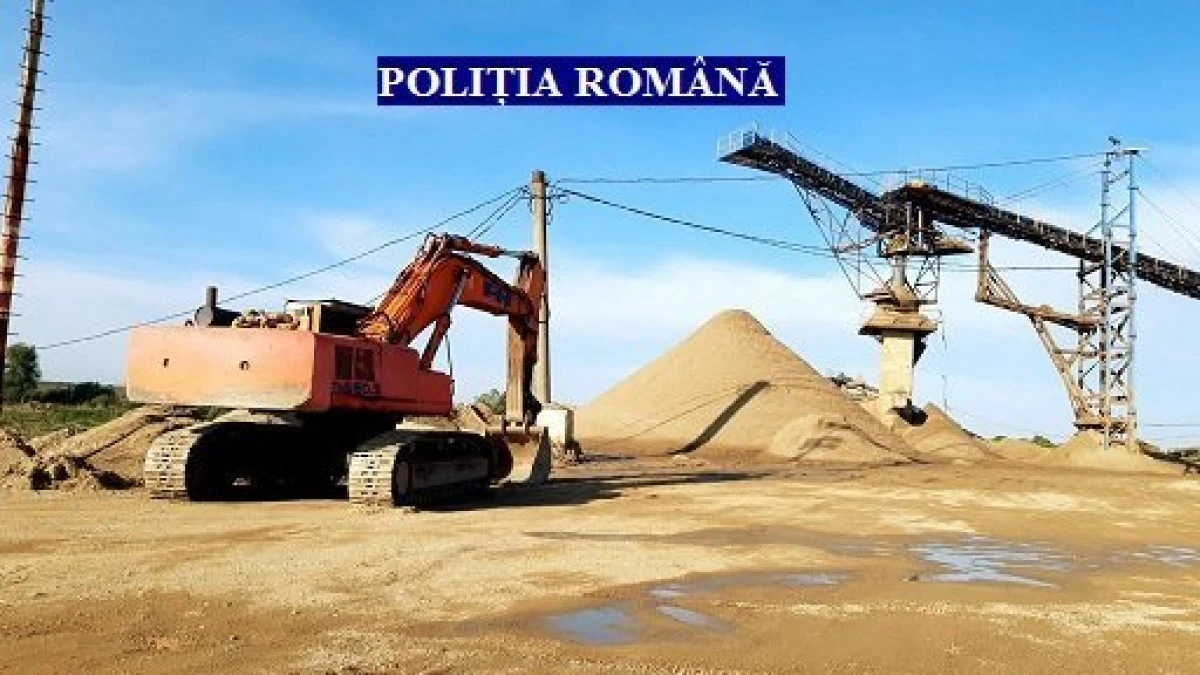 (VIDEO) Percheziții în balastierele din Arad și Bihor