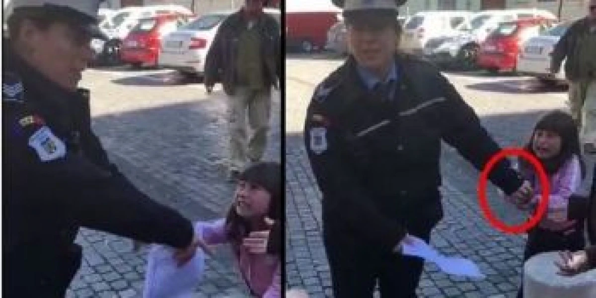 (VIDEO) POLIȚISTĂ FILMATĂ ÎN TIMP CE AGRESA O FETIȚĂ DE ȘAPTE ANI