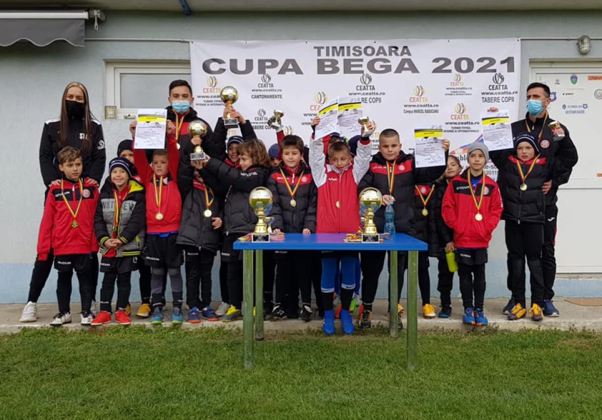 Viitorul Arad este dublă campioană la Cupa Bega 2021! (FOTO)