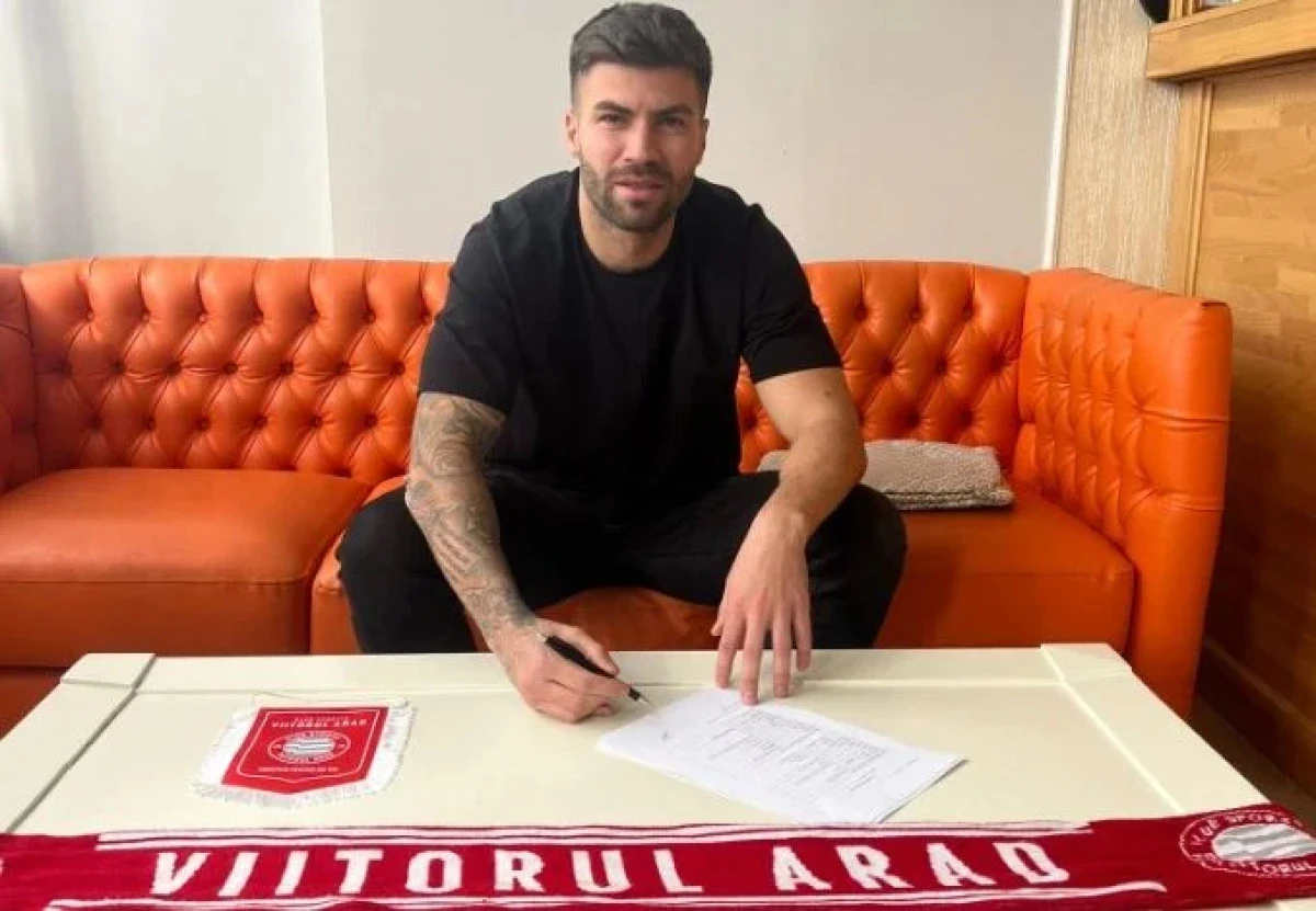 Viitorul Arad și-a adus atacant cu aproape 150 de meciuri în Liga a II-a!