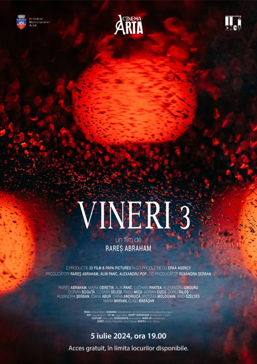 „Vineri 3“, unul dintre puținele filme realizate la Cluj-Napoca, în premieră, la Cinematograful „Arta“ din Arad
