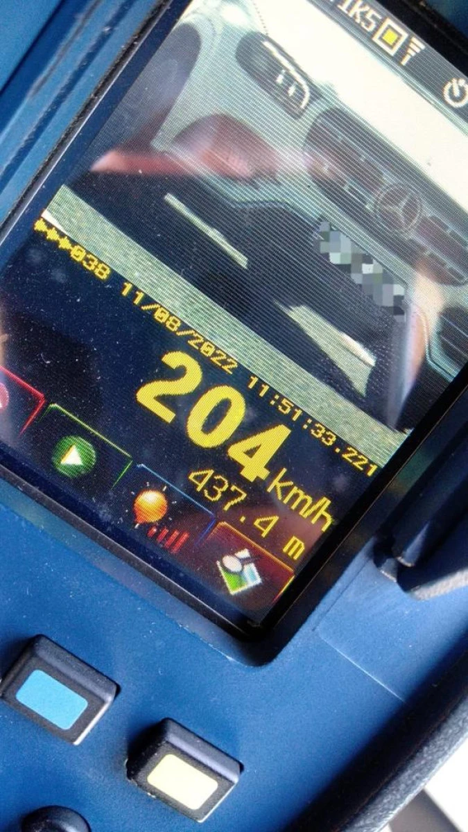Viteză excesivă pe Autostrada A1, între Pecica și PTF Nădlac II