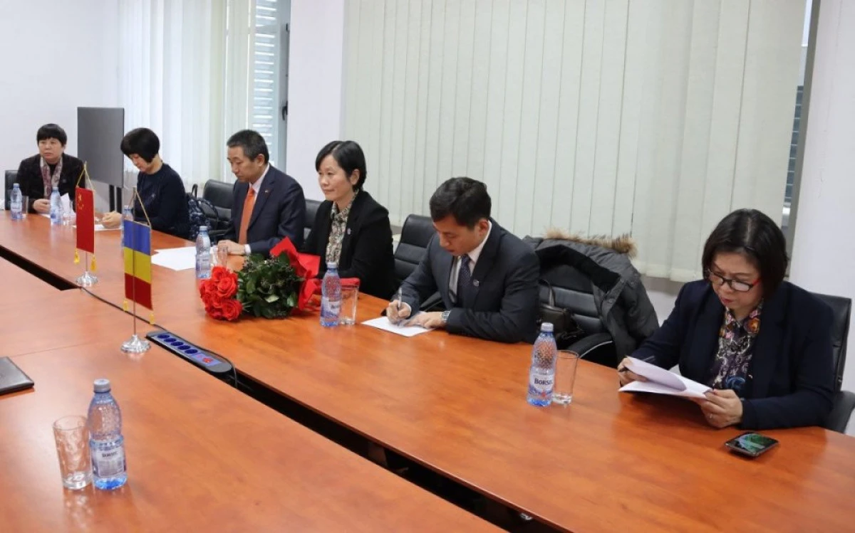 Vizită cu ocazia inaugurării ”Centrului Romania-China de Medicină Tradițională Chineză”