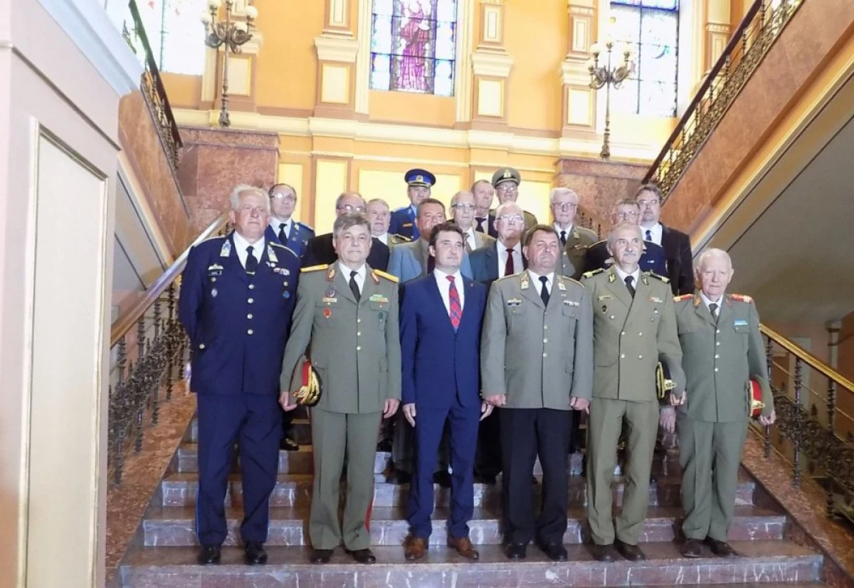 Vizita rezerviștilor militari din Ungaria, la Arad