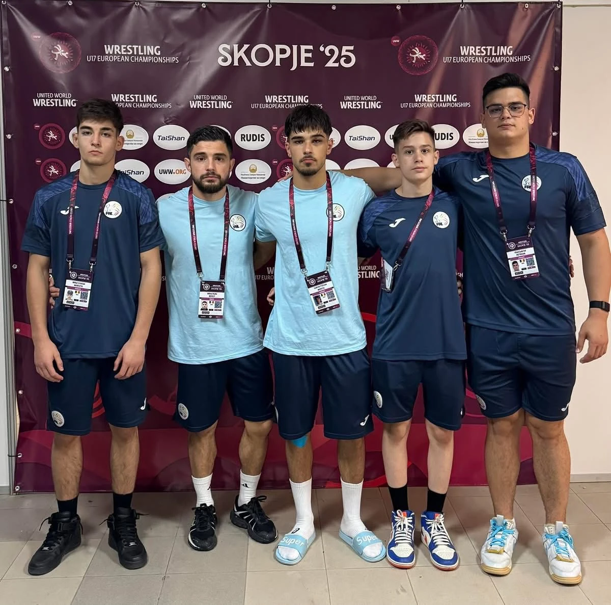 Vlad Petrean a concurat la Campionatul European de cadeți la lupte